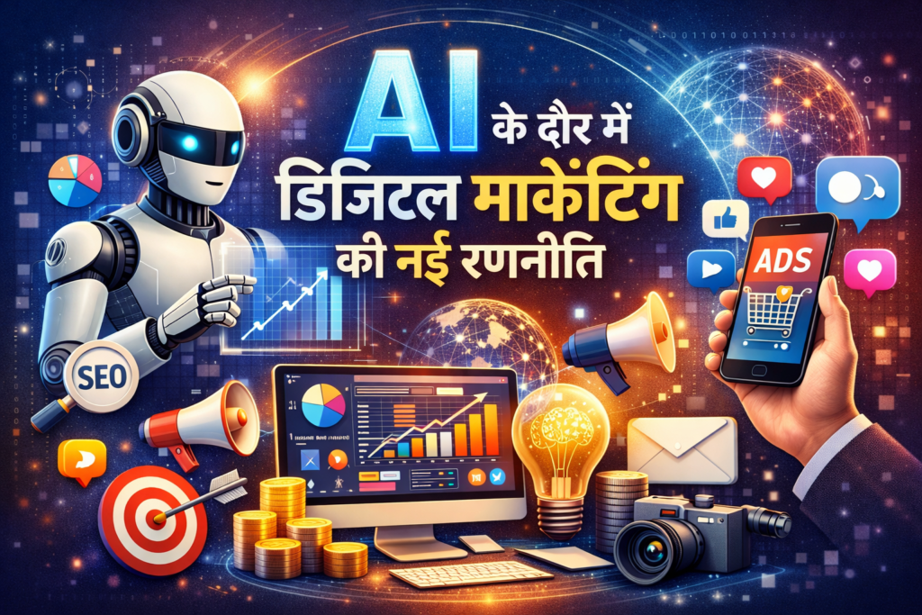 AI के दौर में डिजिटल मार्केटिंग की नई रणनीति